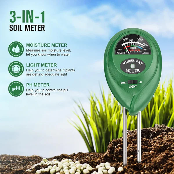 3-in-1 Soil Test Meter